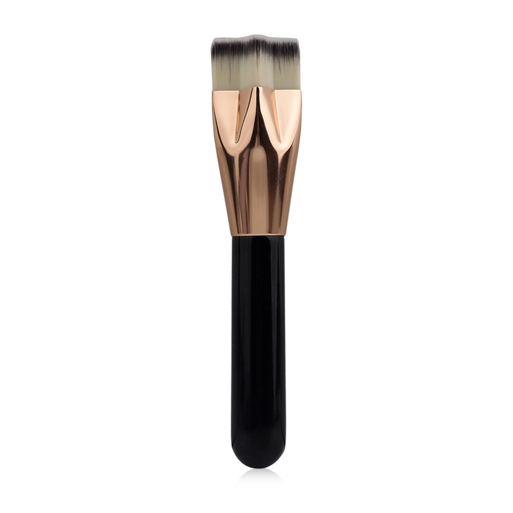 Star Foundation Brush Crewless foundation Liquid single bright black wooden handle makeup brush