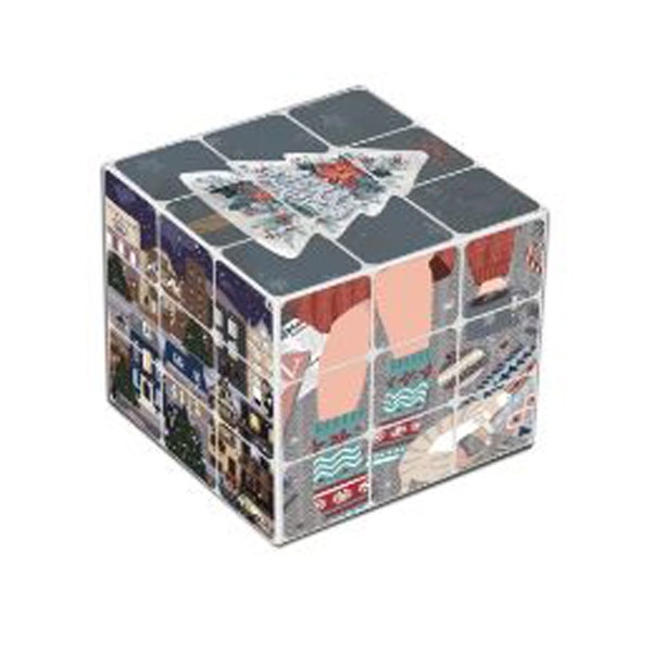 Marry Christmas Rubik's Cube