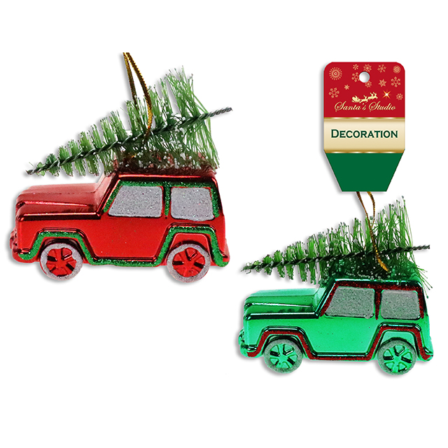 Christmas Tree Decoration Car