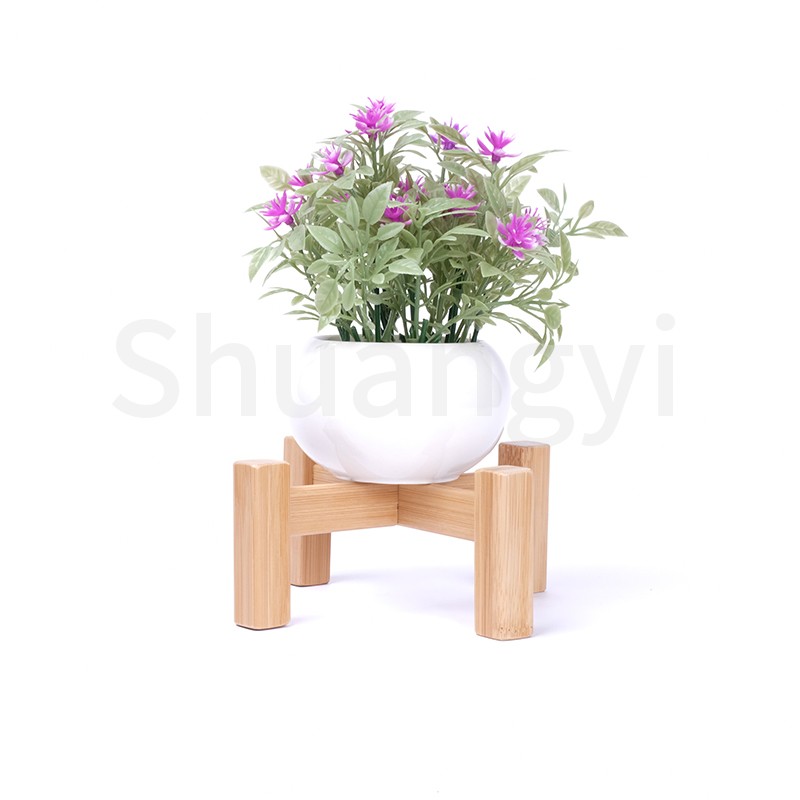 Bamboo Plant Stand