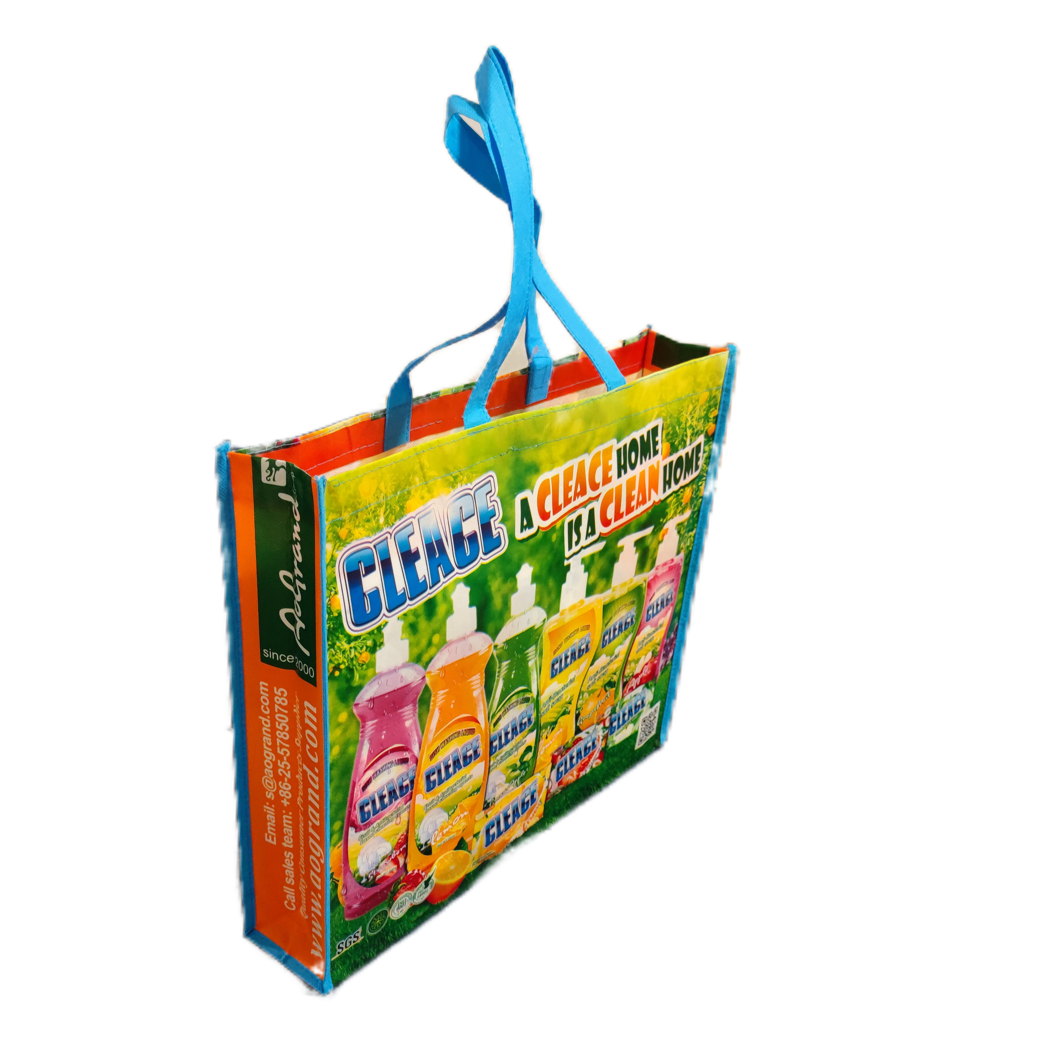 non-woven lamilation shopping bag