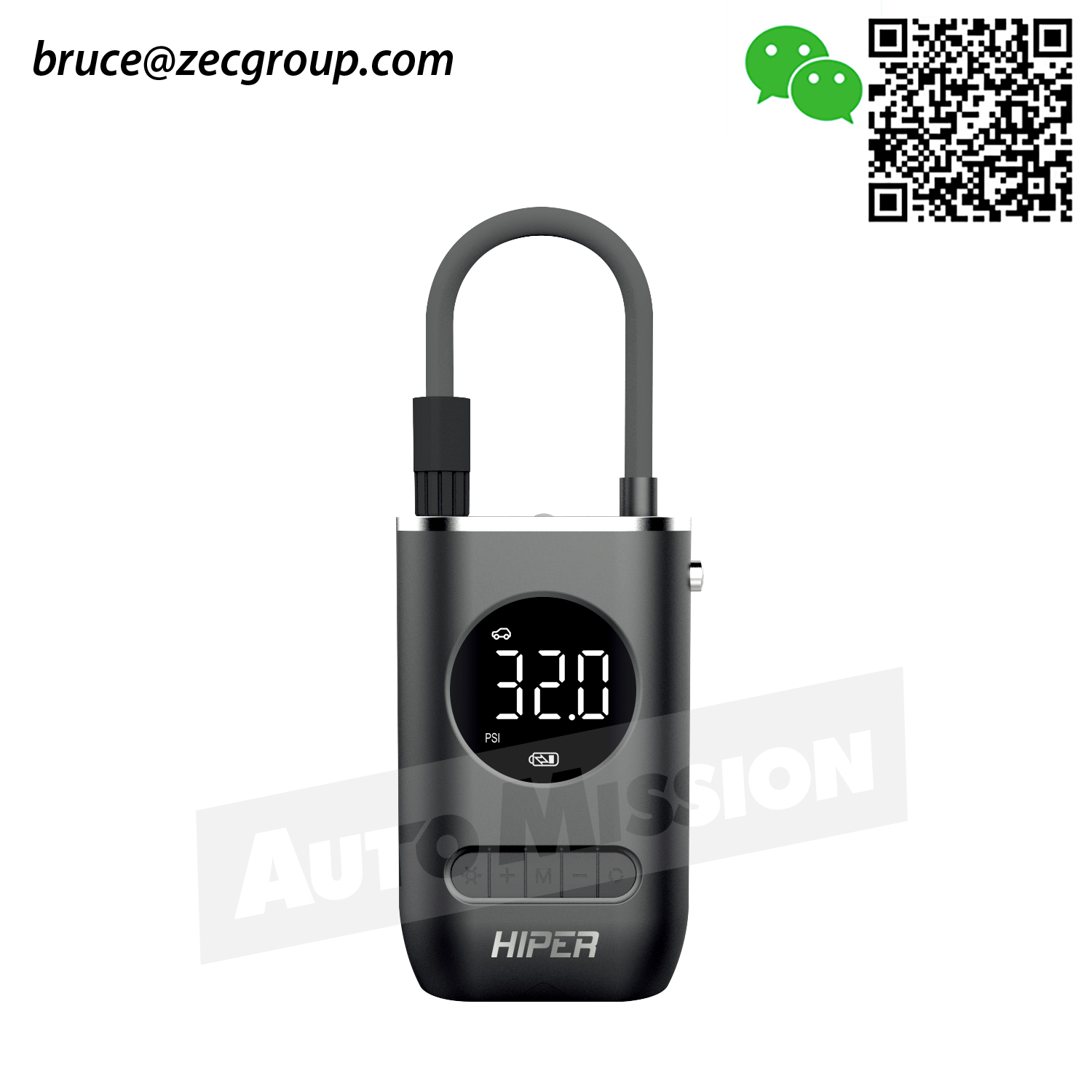 cordless tyre inflator