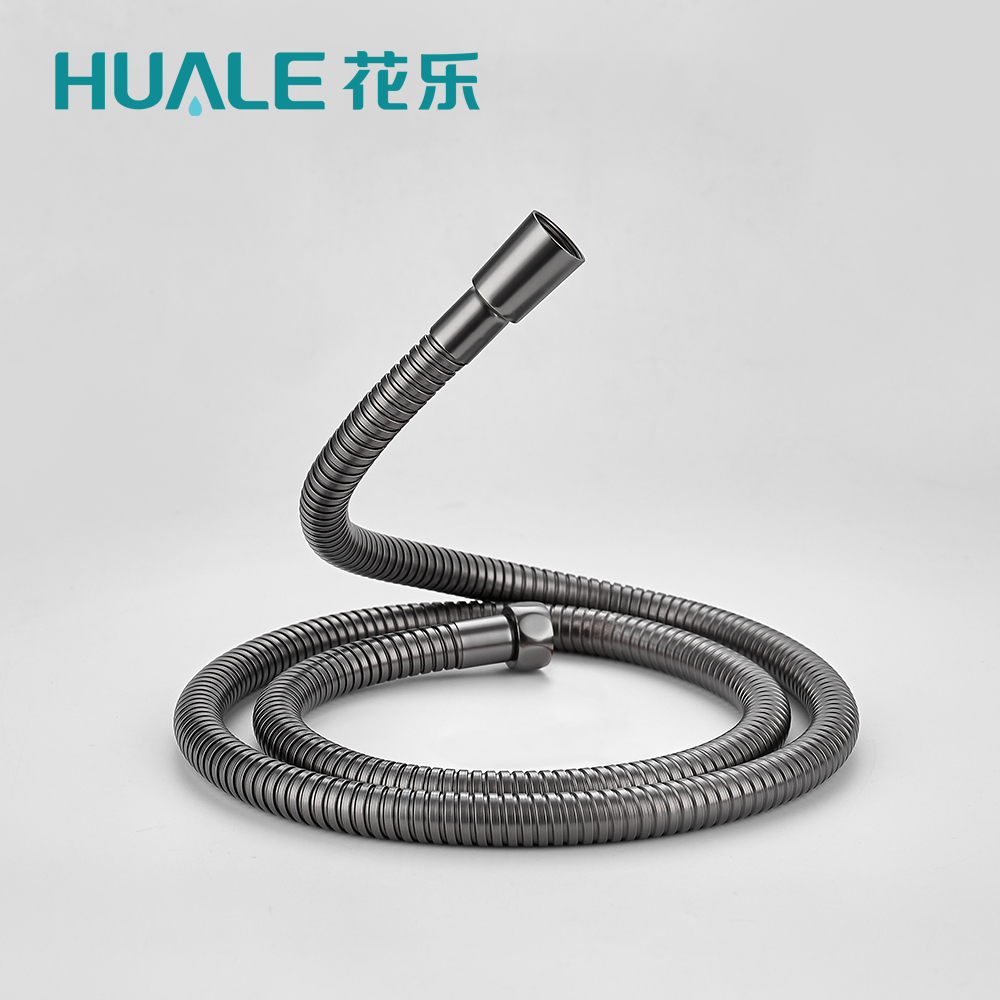 1.5M stainless steel gun metal color shower hose