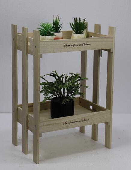 2 layers shelves