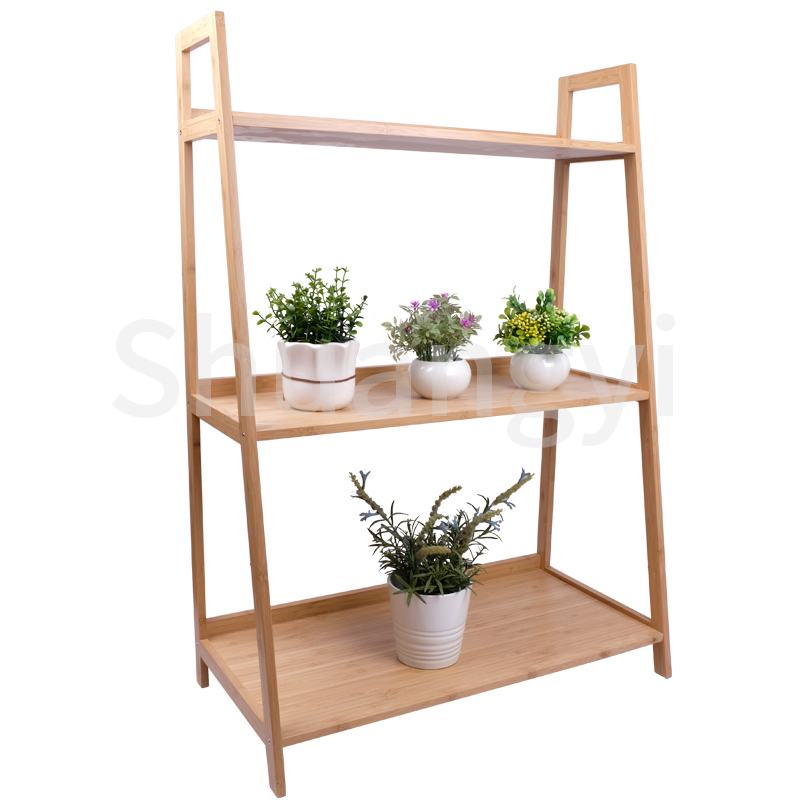 Bamboo Plant Stand