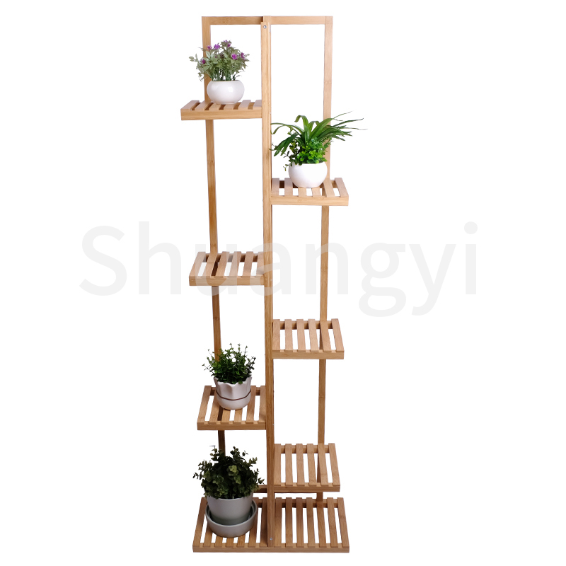 Bamboo Plant Stand