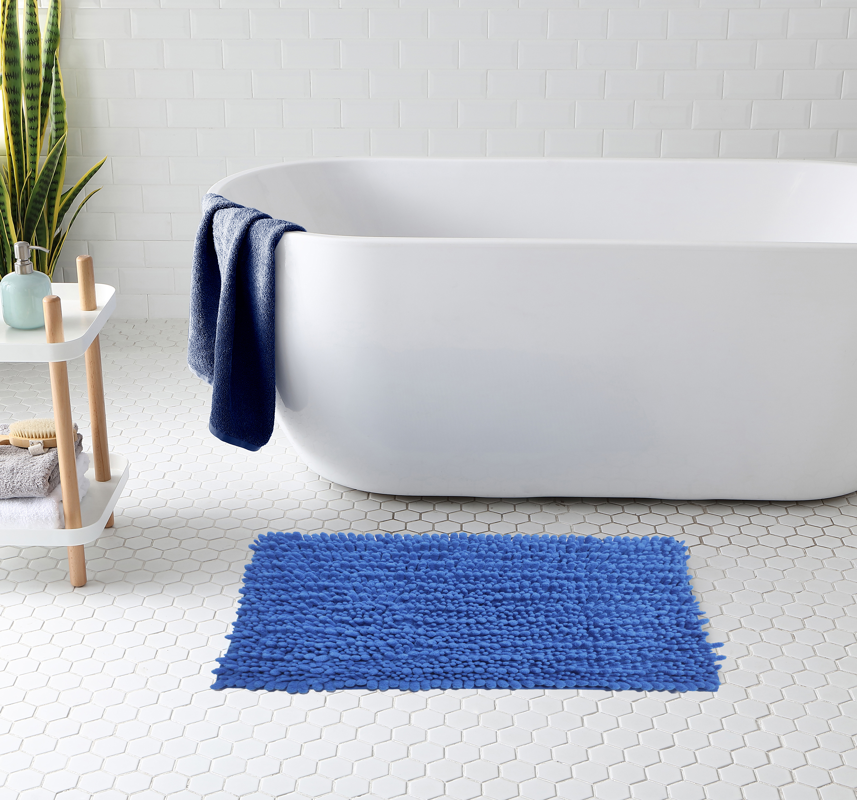 Chenille floor mats