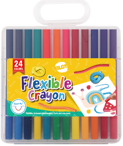 Flexible crayon