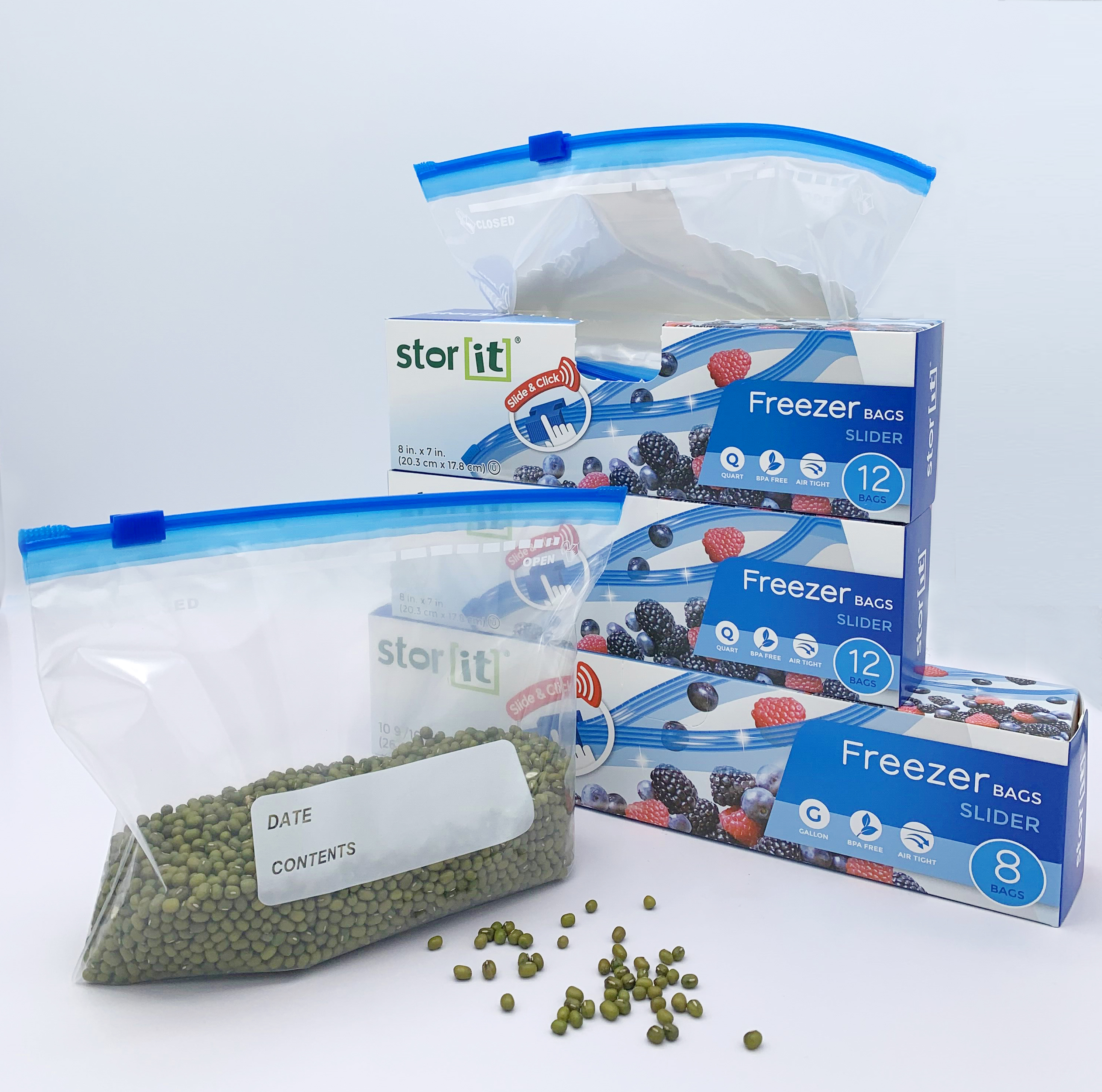 Slider Freezer Bags