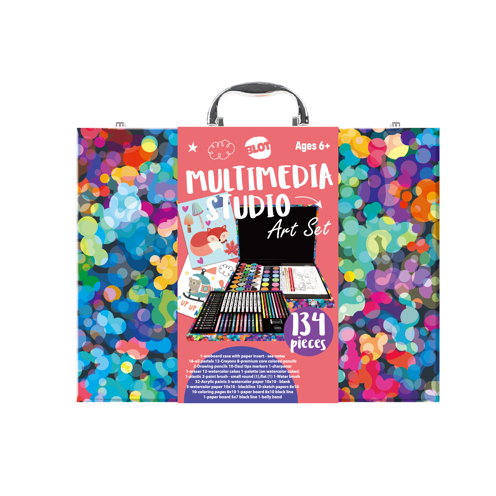 Multimedia studio art set