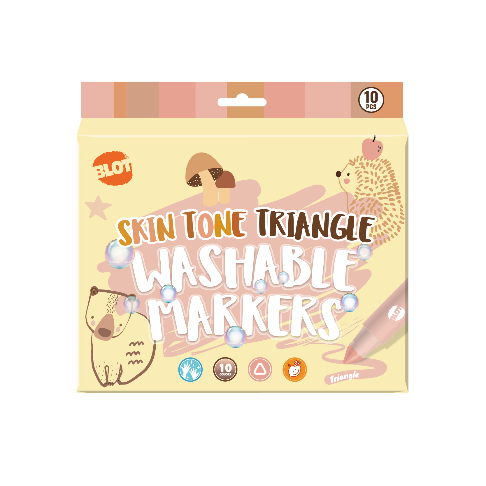 skin tone washable markes