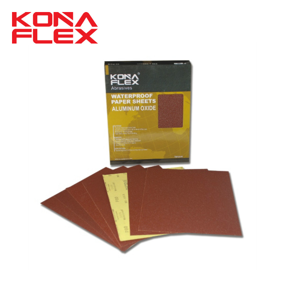 凯耐德9“X11”棕刚玉耐水砂纸