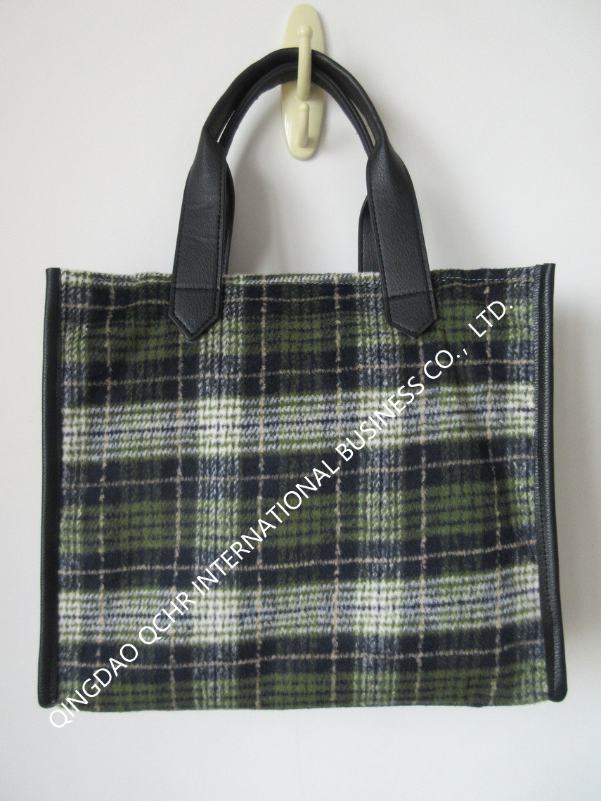 Tartan handbag