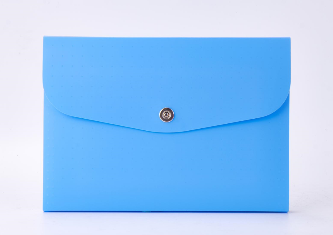 Colorful A4 dot expanding file with iron buttons