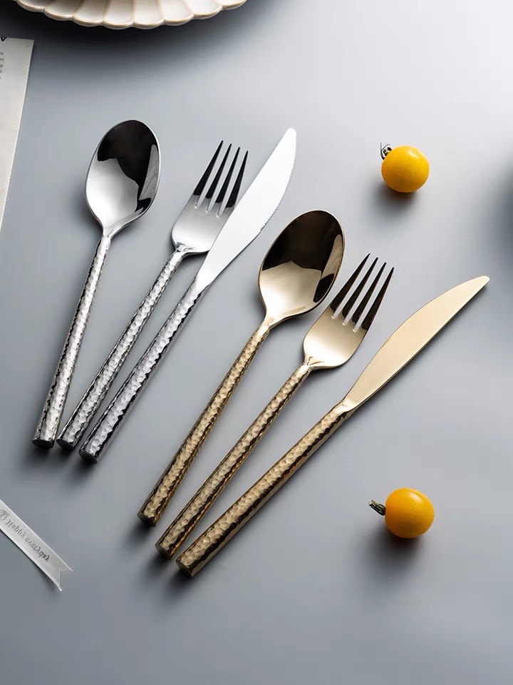 Cutlery, tableware, houseware, knife, fork, spoon, airline, plastic, stainless steel, hollow handle