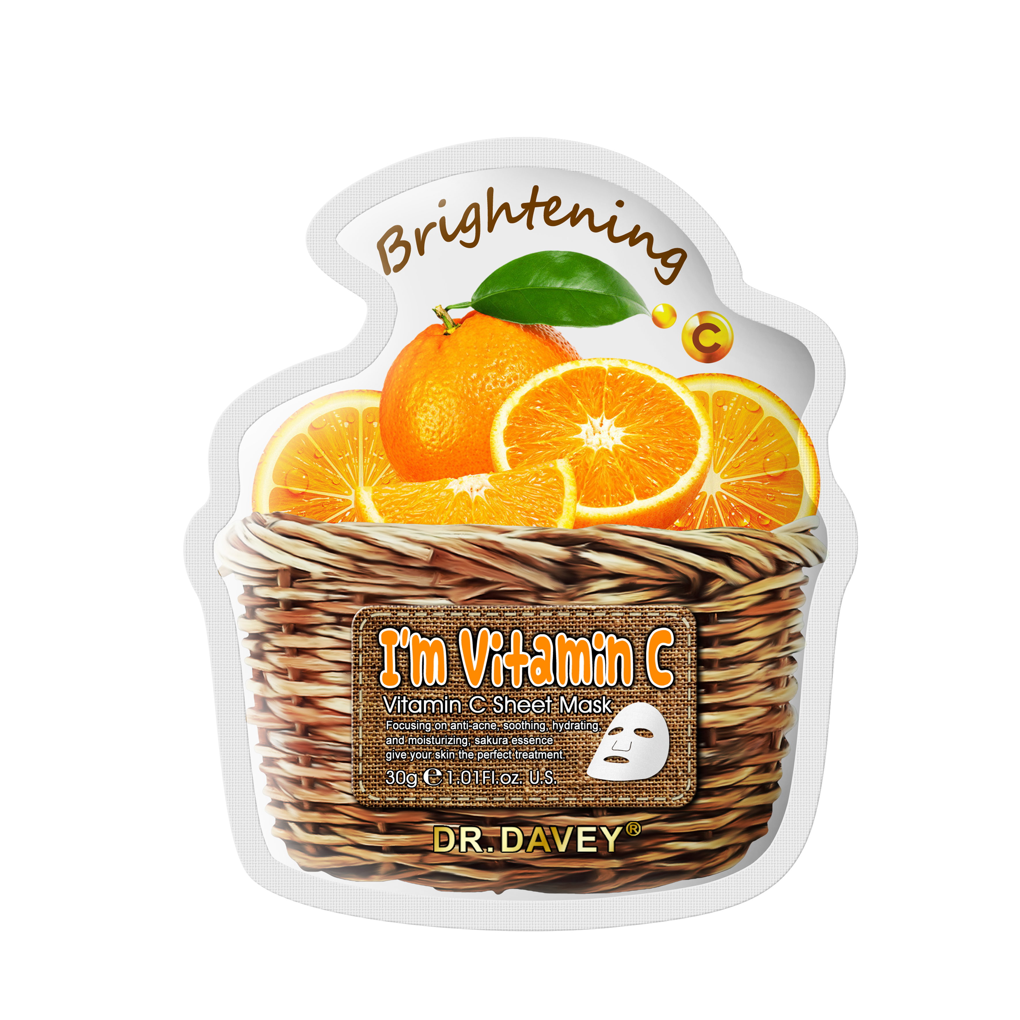 Vitamin C mask sheet