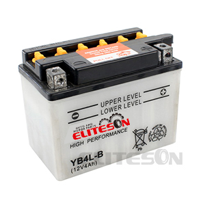 Motorcycle Battery/BATERIA YB4L-B 12V 5Ah
