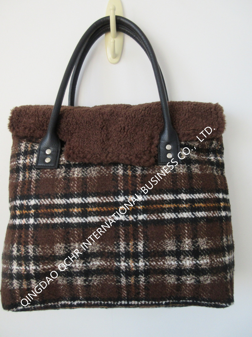 Tartan handbag