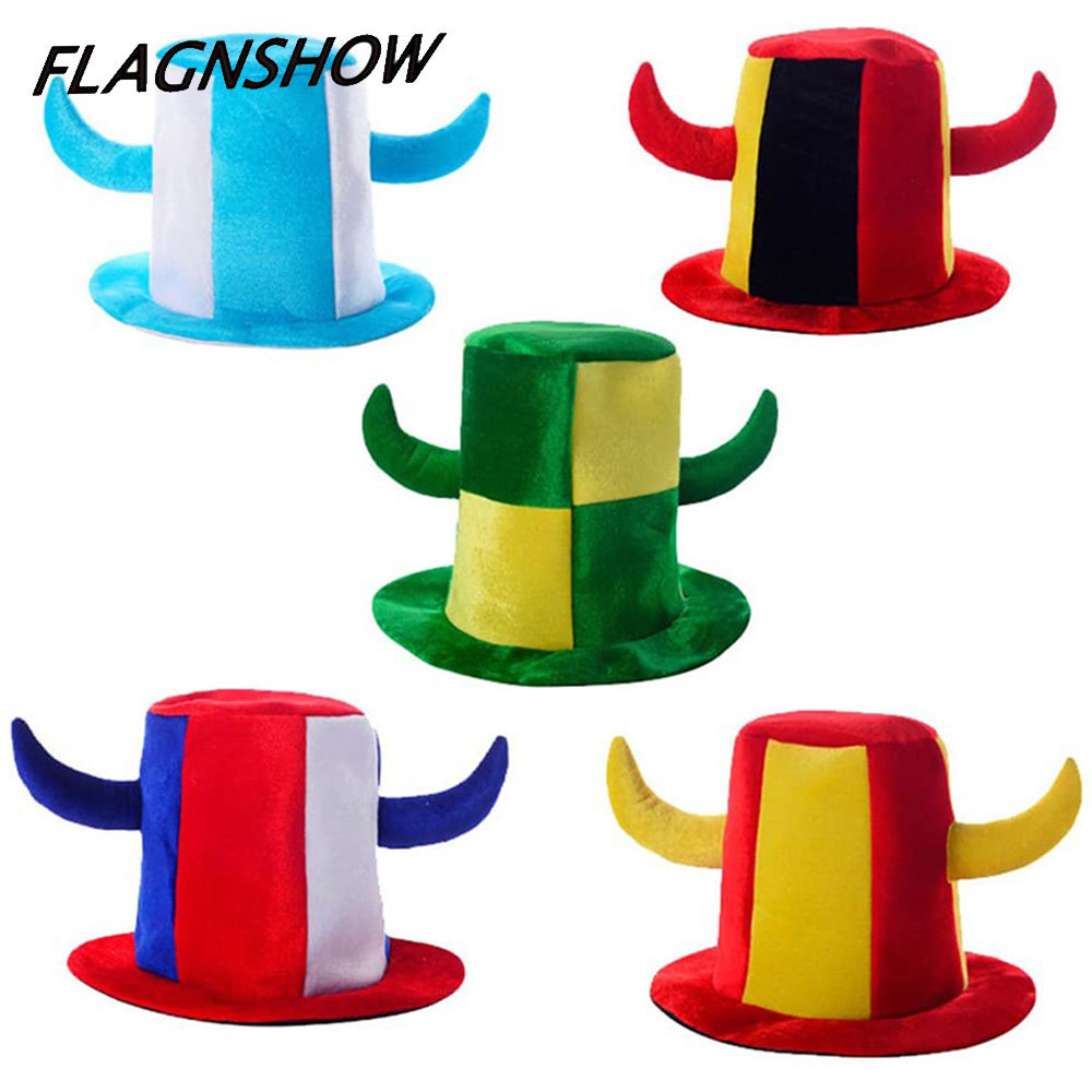 2022 World Cup Polyester Fans Caps