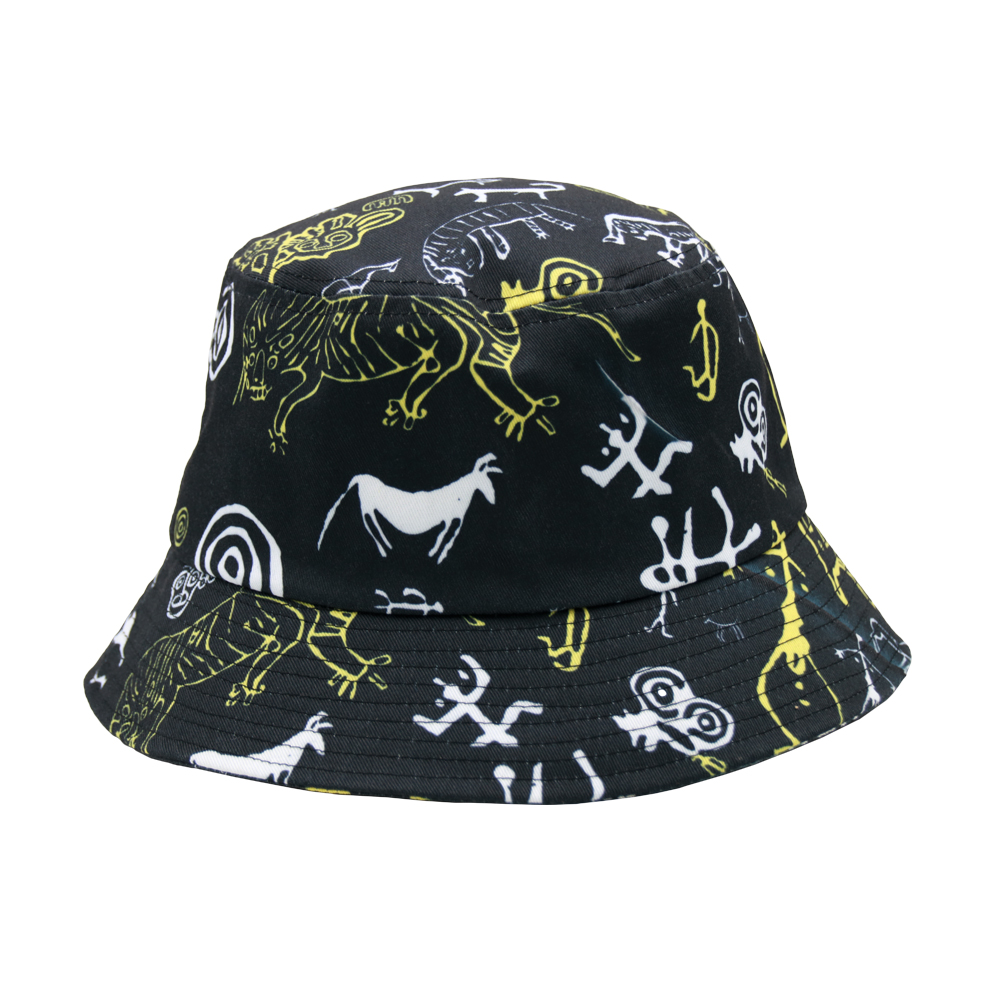 100% polyester sublimation all over the outdoor bucket hat