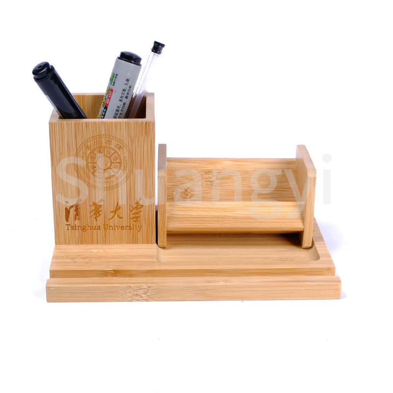 Bamboo Desktop Organizer