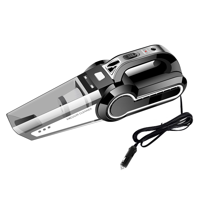120W 4500Pa portable wireless rechargable filter electric Digital tire inflator car vacuum cleaner