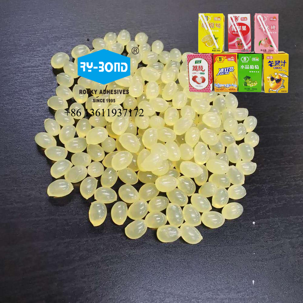 hot melt adhesive for plastic straw attachment