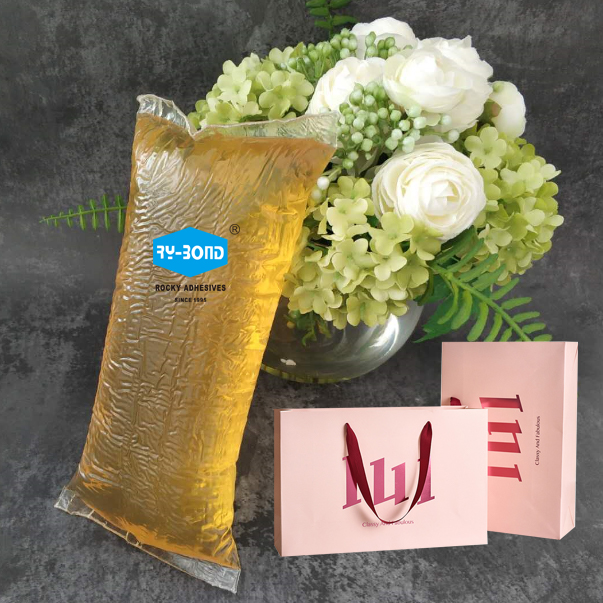 Excellent bonding strength hot melt adhesive glue for paper bag shopping hot melt carry bag gift bag glue adhesive