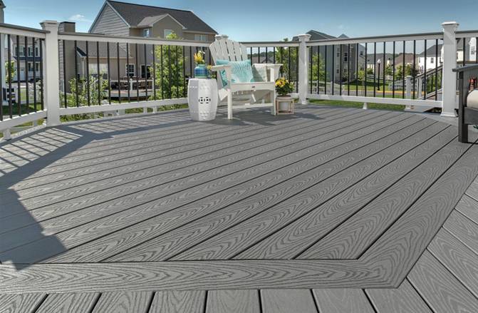 wood plastic composite material/decking board