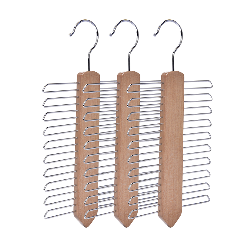 Amazon's hot clothing store hanger with non-slip hooks scarf hanger