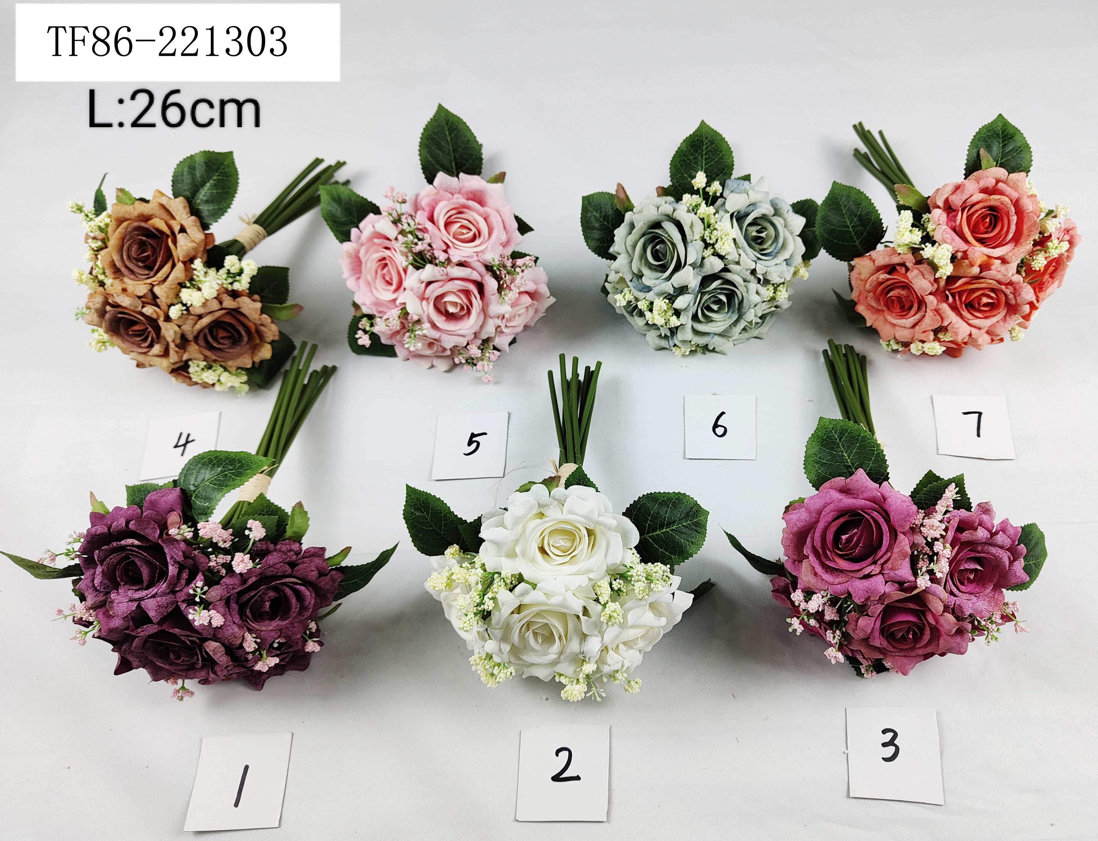 Artificial flower polyester