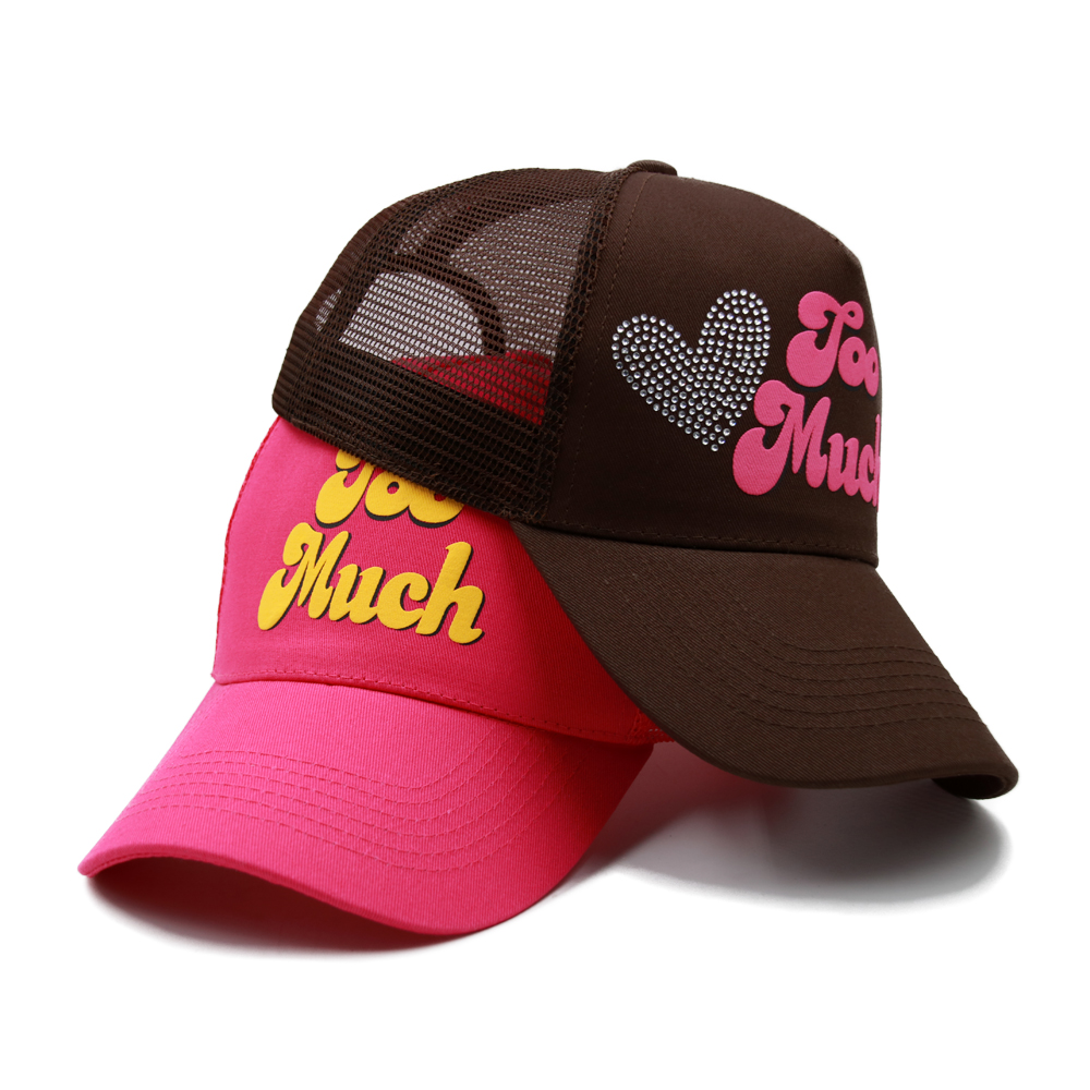 the fashional printing mesh cap trucker cap
