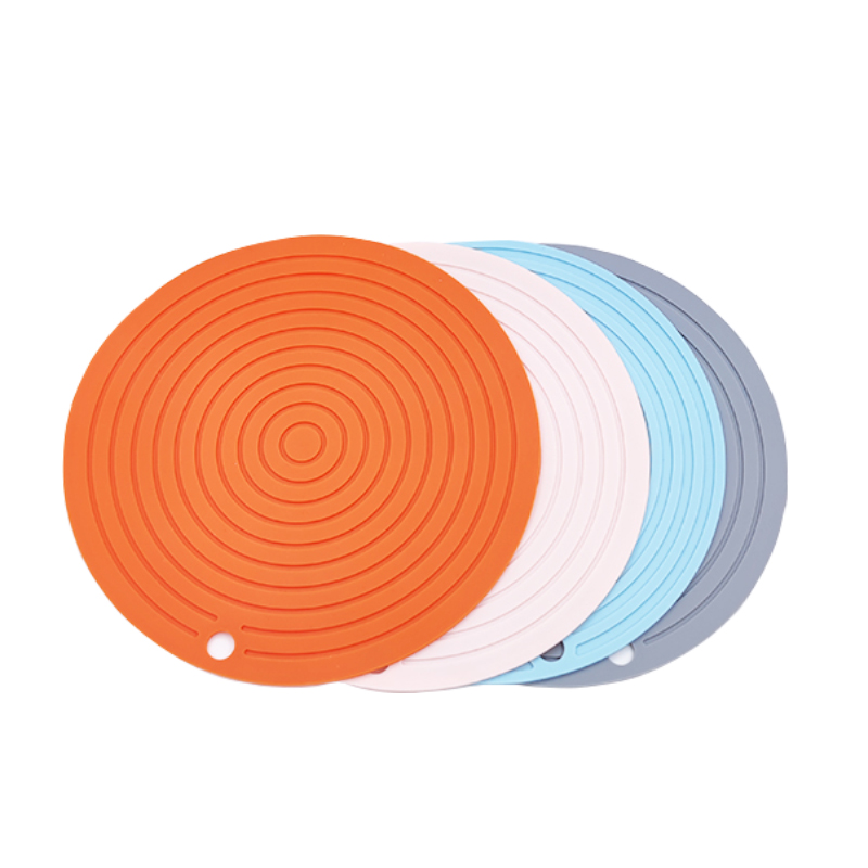 Round silicone place mat