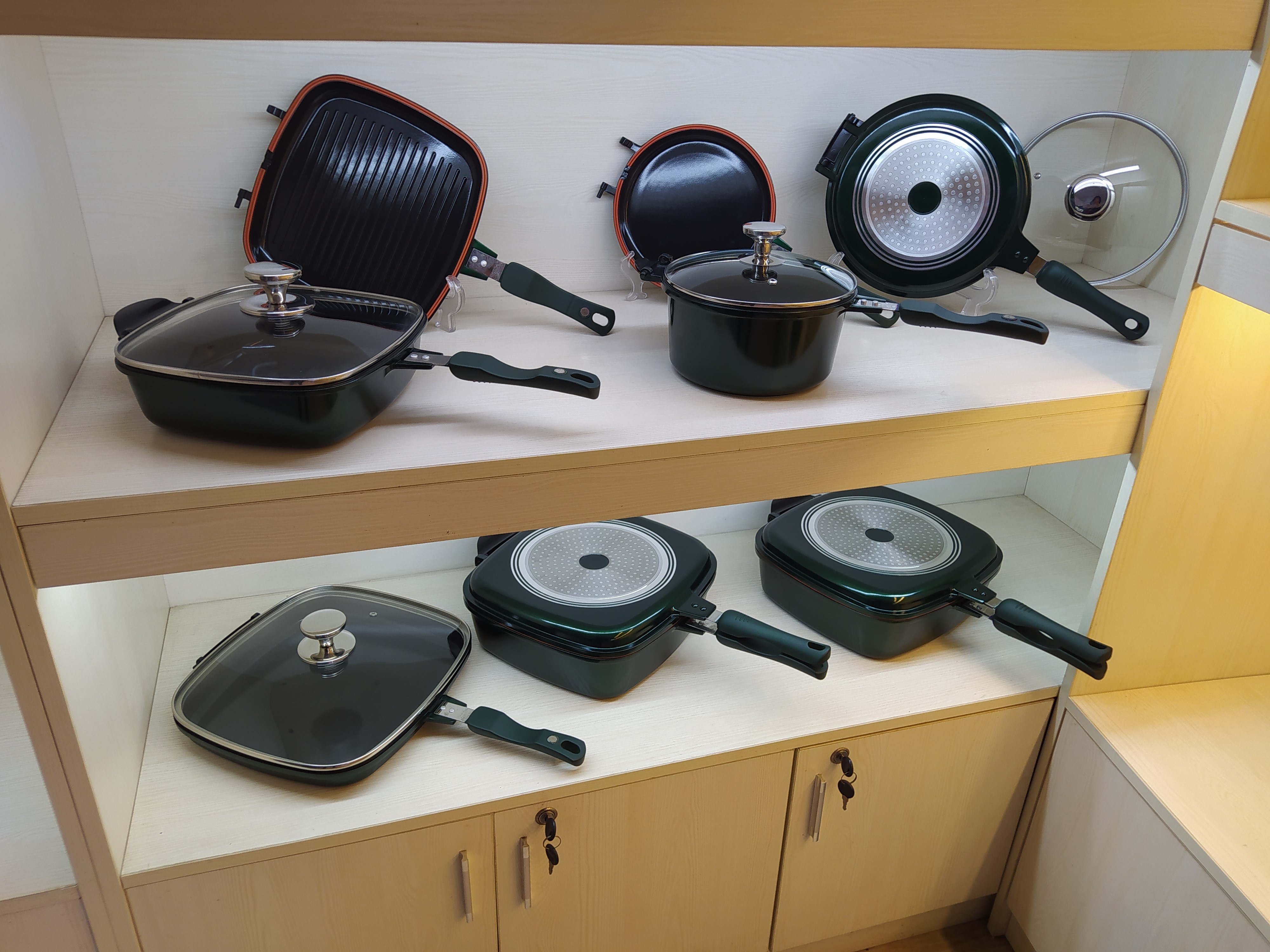 non stick fry pan, grill Pan, die cast aluminum pan
