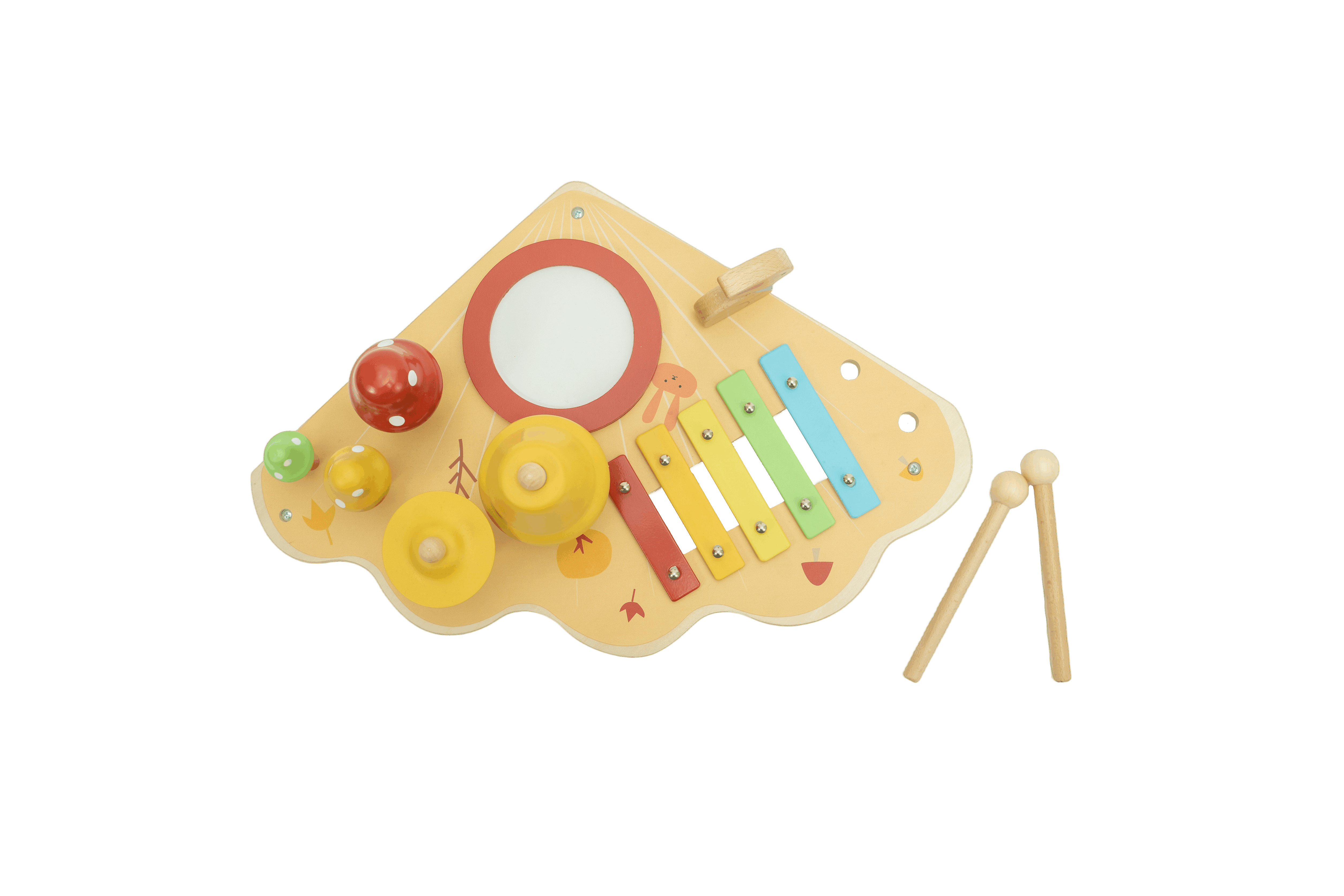 Multifunctional Percussion Musical Instrument Center Rainbow Color