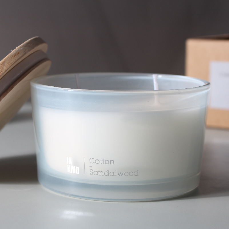 RAINCOAST Soy Candles Luxury Wholesale Gift Set Wooden Lid 235g Private Label Scented Candles