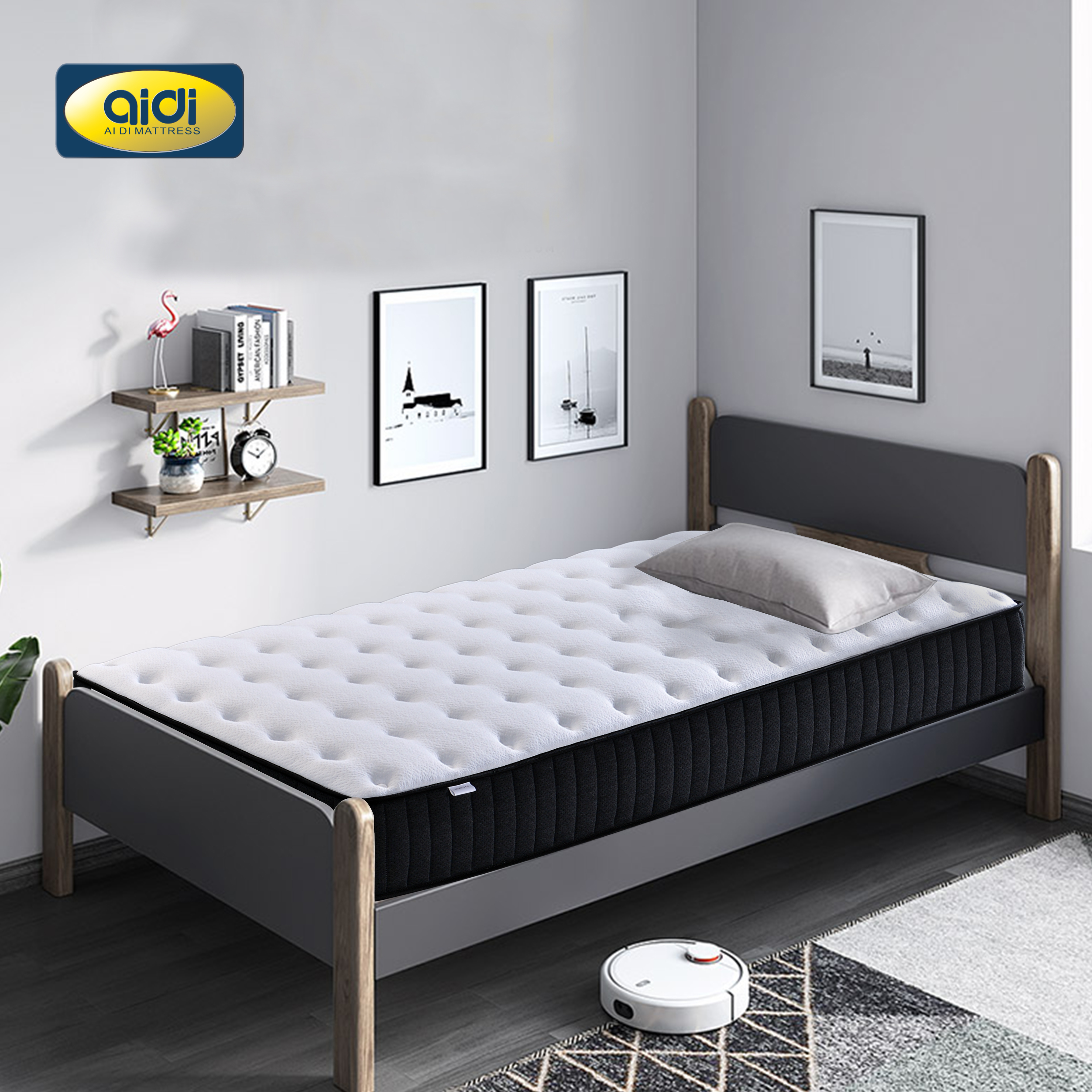 Spring Mattress in a Box, Hotel, Home, Deep Sleep Mattress
