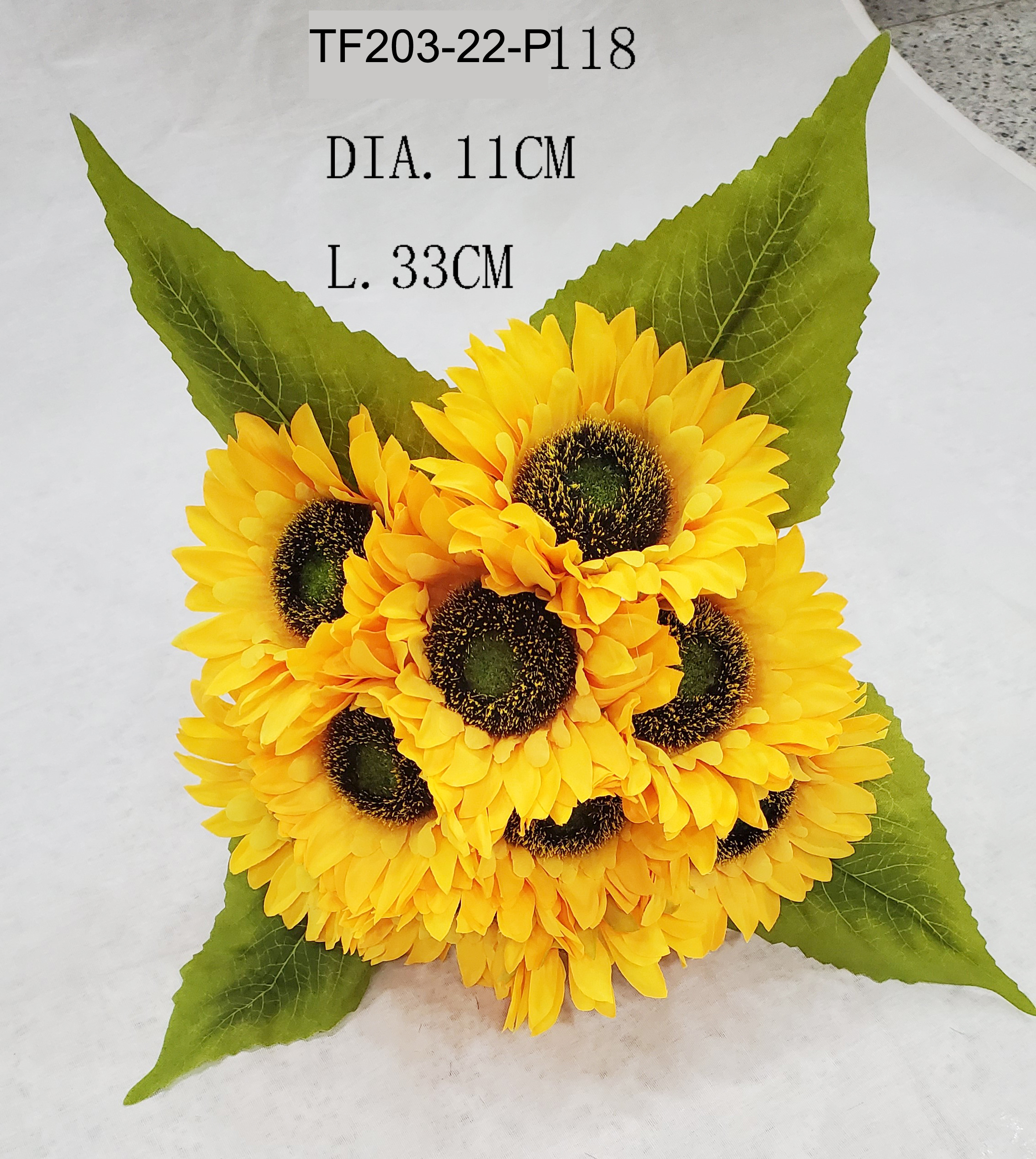 Artificial flower polyester