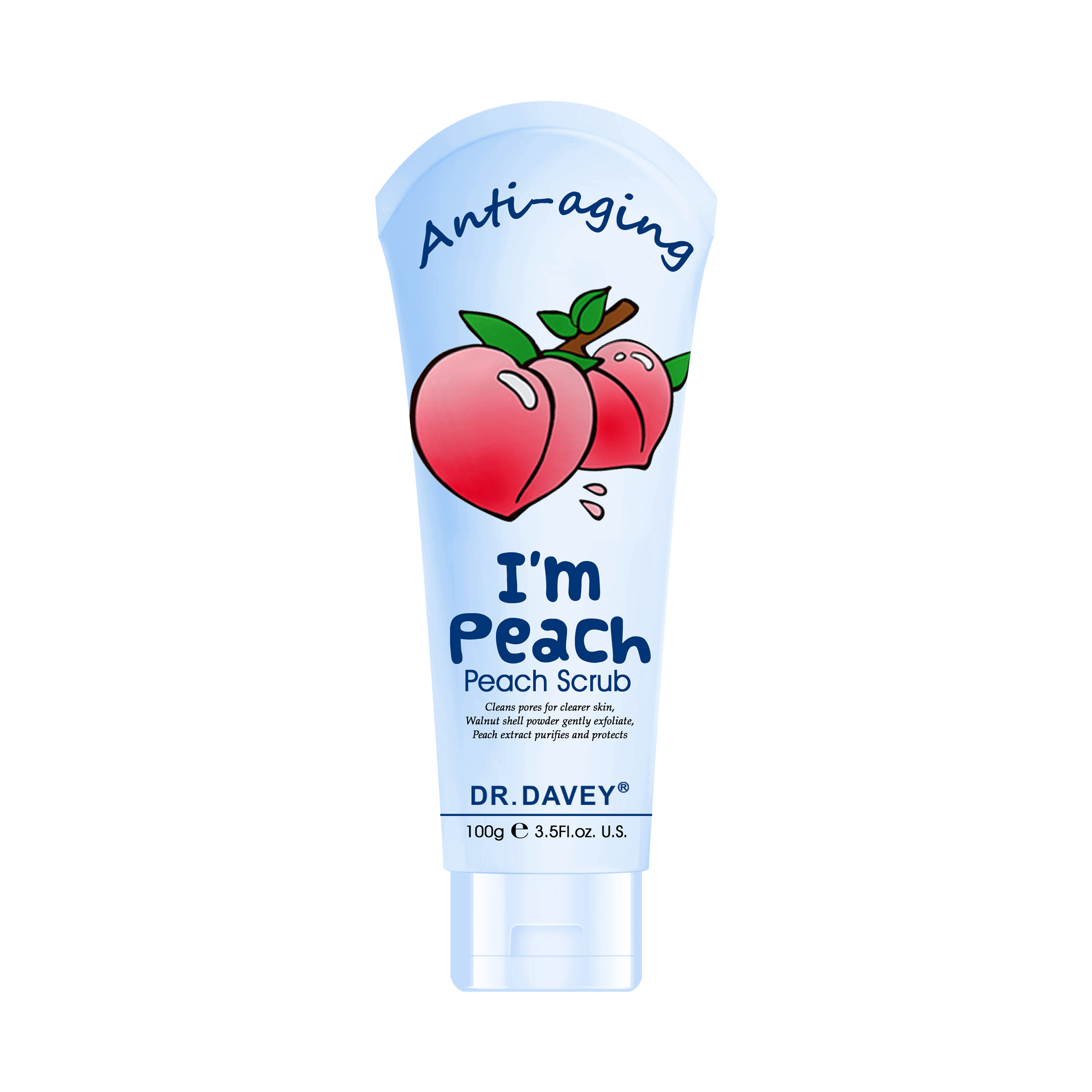 水蜜桃磨砂去死皮Peach scrub