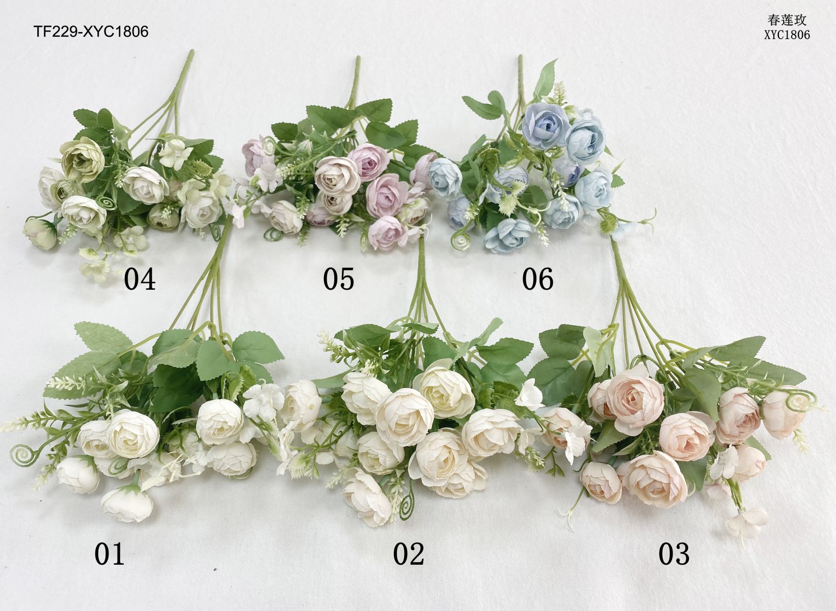 Artificial flower polyester