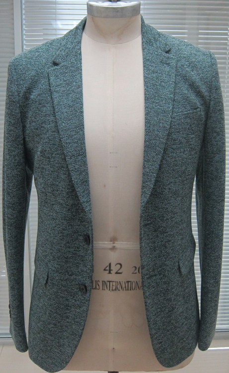 men's casual knitted blazer
