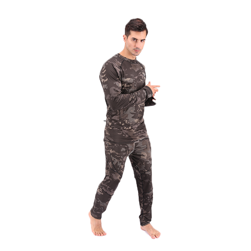 Hot Sale Male Sports Underwear Set Thermal Wholesale 2 Piece Set Clothing Men Winter Thermal