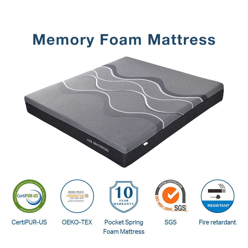 Hybrid mattress, hot sell mattress, memory foam