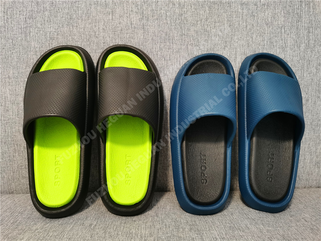 Man EVA slipper, Double color EVA indoor slipper