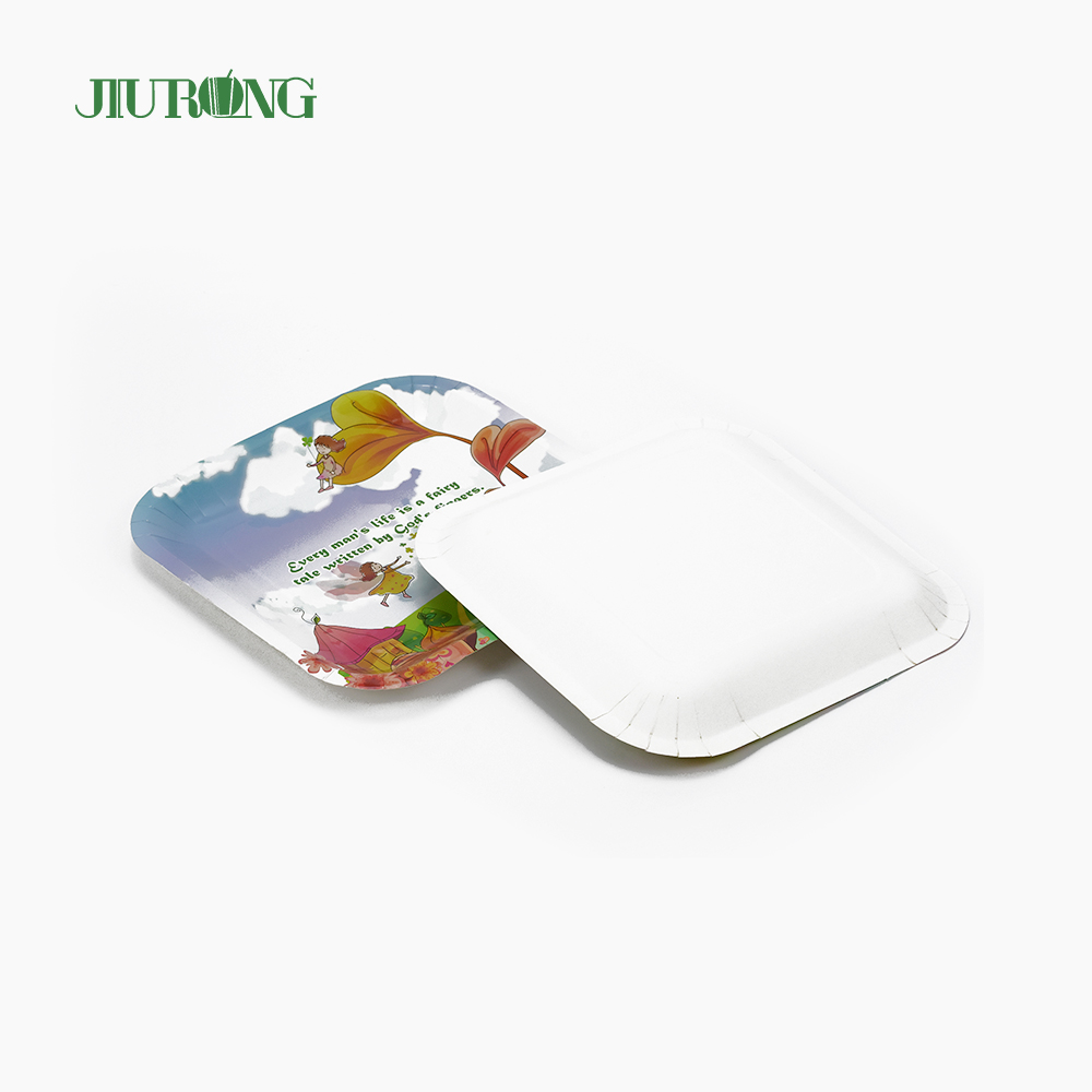 Square Paper Plate