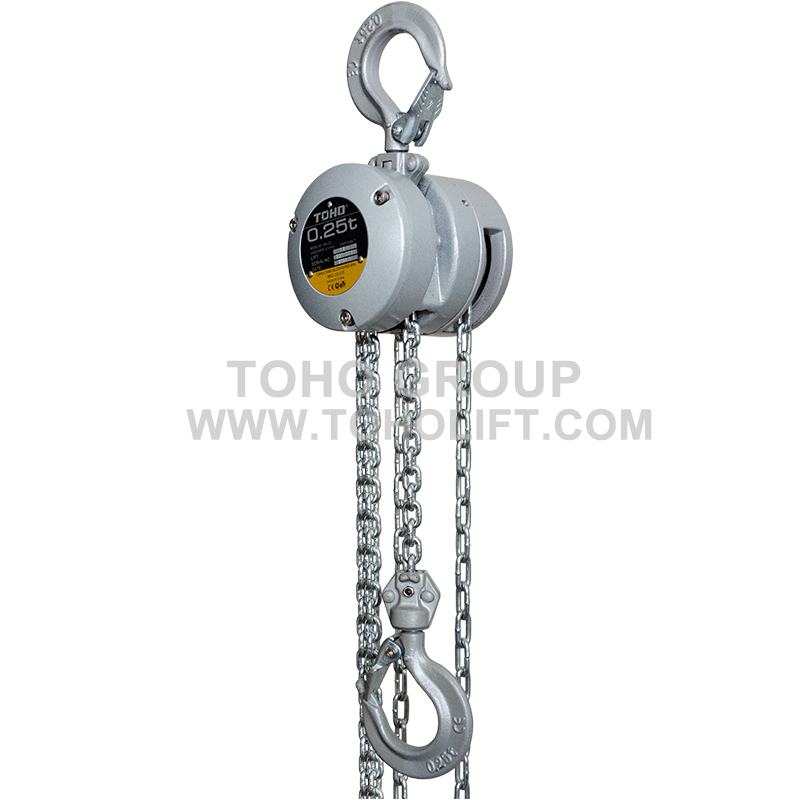 Aluminium chain hoist, manual hoist, mini hoist