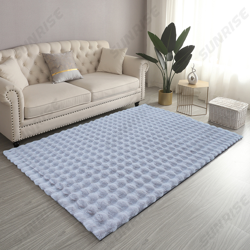 Faux Rabbit Fur New Design Rug