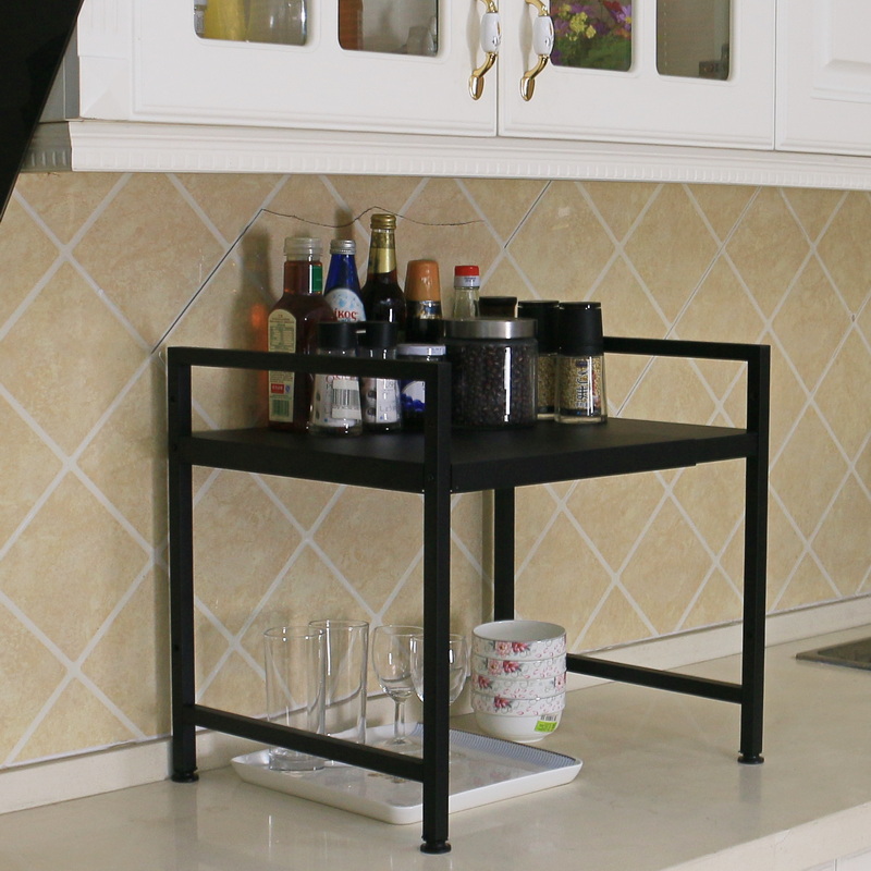 Multifunctional kitchen rack dish rack condiment rack storage rack