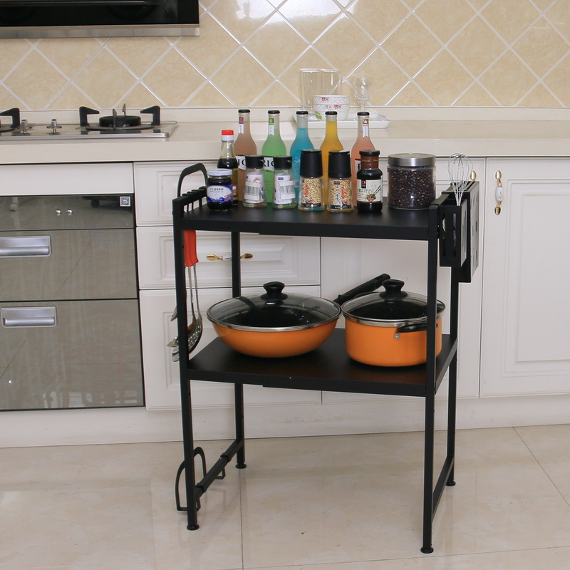 Multifunctional kitchen rack dish rack condiment rack storage rack