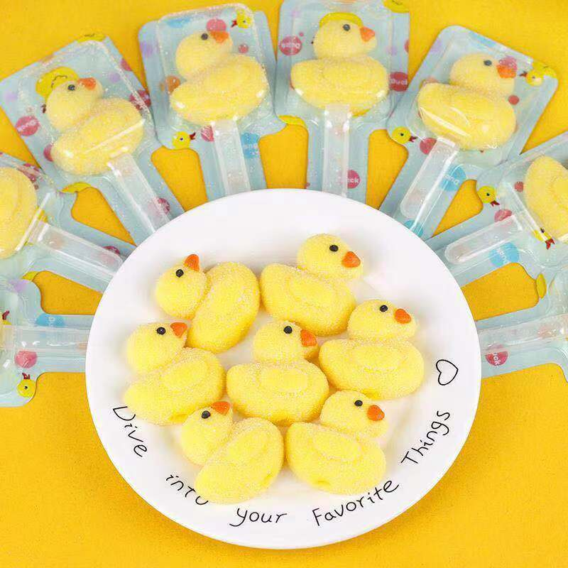 Jelly candy duck